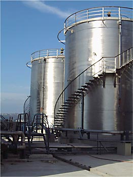 LUKA KOPER, Koper, SLOVENIJA - Terminal teku�ih kemikalija 1998-1999.