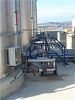 LUKA KOPER, Koper, SLOVENIJA - Terminal teku�ih kemikalija 1998-1999.